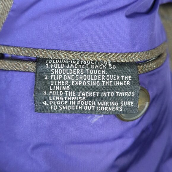 Patagonia VTG Sports Coat Men's 44R Brown Half Lined Herringbone Tweed Stretch - Picture 7 of 16